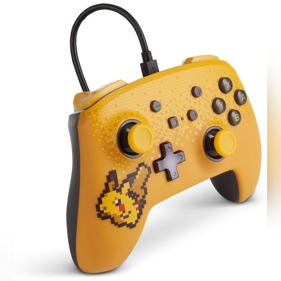 PowerA Pokémon Enhanced Wired Controller for Nintendo Switch - Pixel Pikachu - Picture 4 of 6